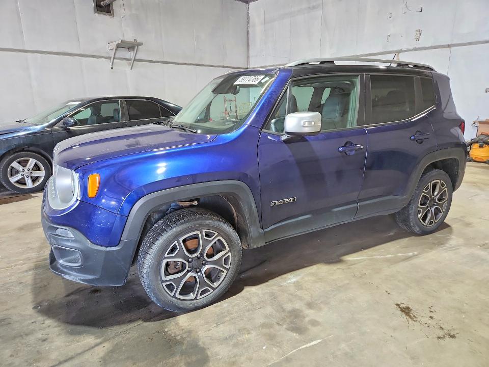 2017 Jeep Renegade მანქანა იყიდება აუქციონზე, vin: ZACCJBDB5HPE44238, აუქციონის ნომერი: 59774766