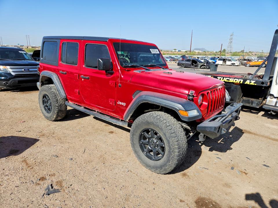 Продажа на аукционе авто 2018 Jeep Wrangler Unlimited, vin: 1C4HJXDG9JW134505, номер лота: 58695346