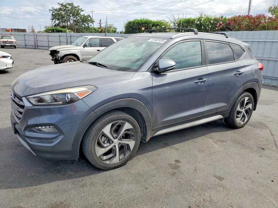 2017 Hyundai Tucson მანქანა იყიდება აუქციონზე, vin: KM8J33A29HU526348, აუქციონის ნომერი: 61082436