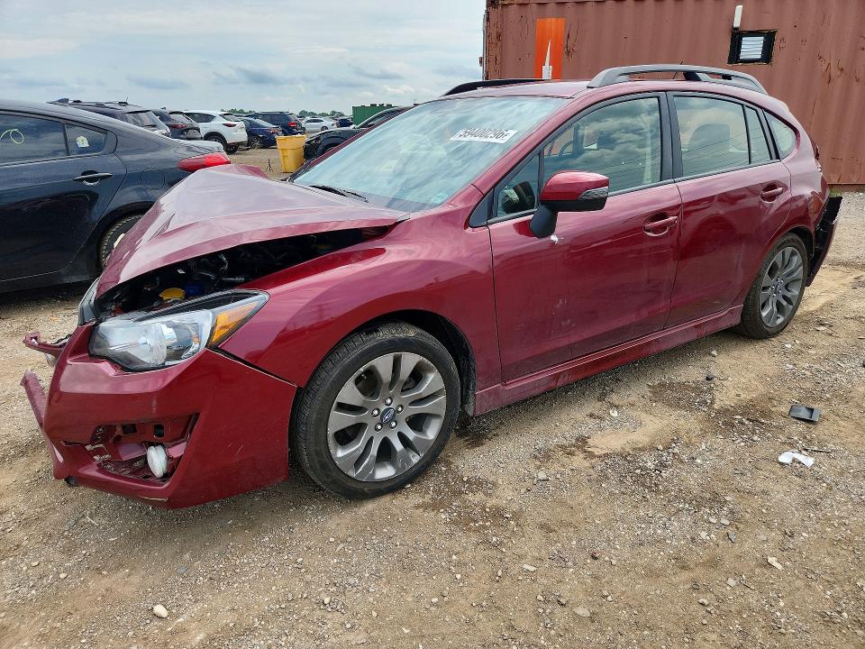 Продажа на аукционе авто 2016 Subaru Impreza, vin: JF1GPAP63G9237619, номер лота: 59400296