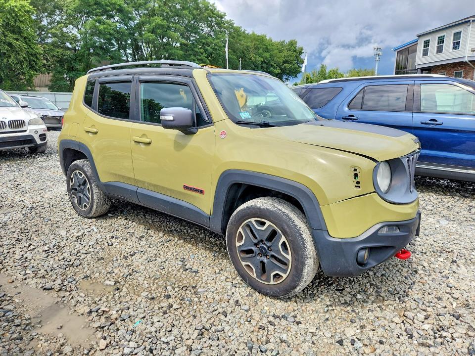 Продаж на аукціоні авто 2015 Jeep Renegade, vin: ZACCJBCT0FPB74980, номер лоту: 62715616
