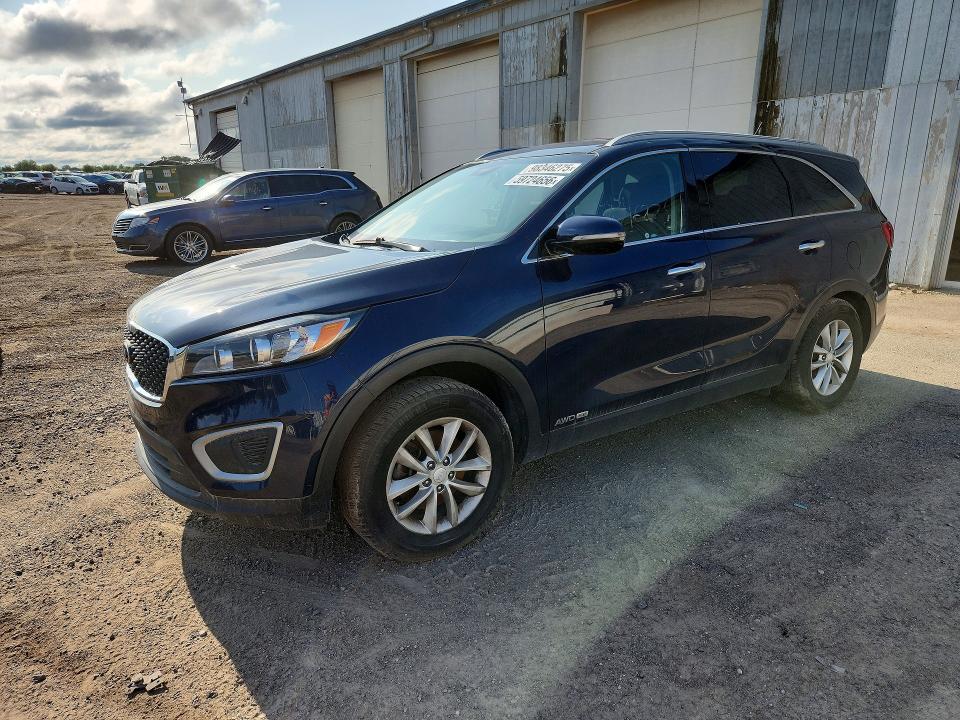 2018 Kia Sorento მანქანა იყიდება აუქციონზე, vin: 5XYPGDA50JG399404, აუქციონის ნომერი: 59724656