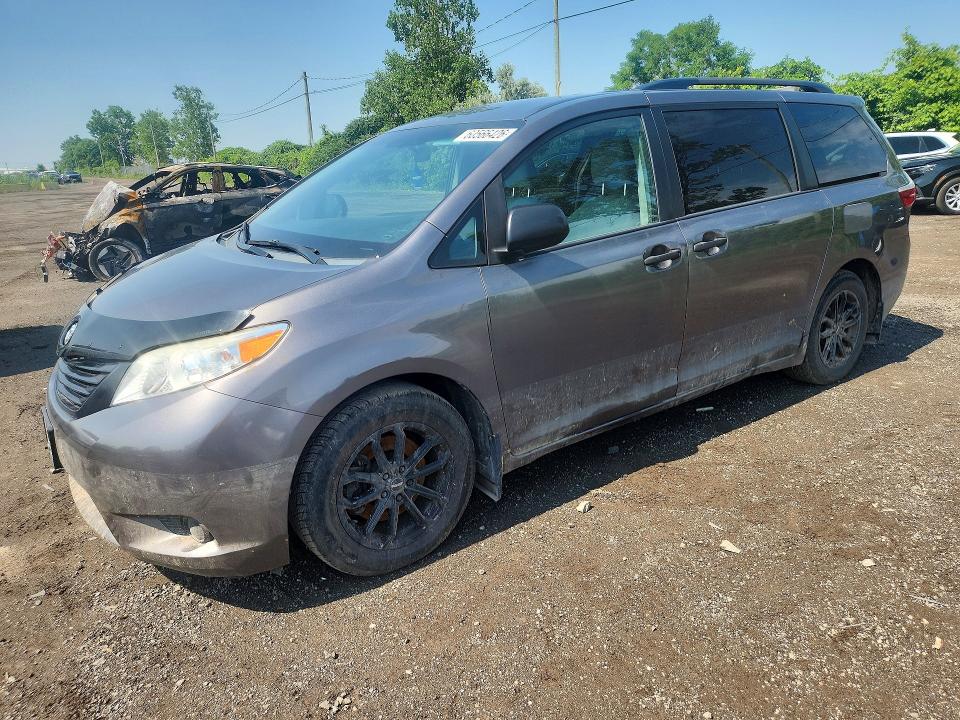 Продажа на аукционе авто 2015 Toyota Sienna, vin: 5TDZK3DCXFS622697, номер лота: 60566426