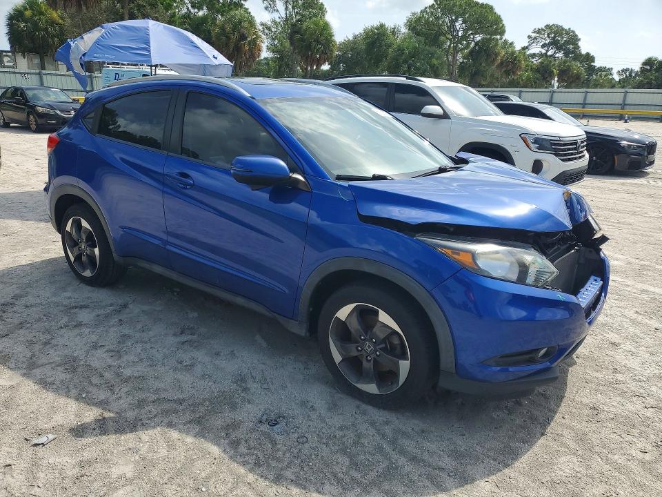 61590736 :رقم المزاد ، 3CZRU6H78JM708389 vin ، 2018 Honda Hr-v مزاد بيع