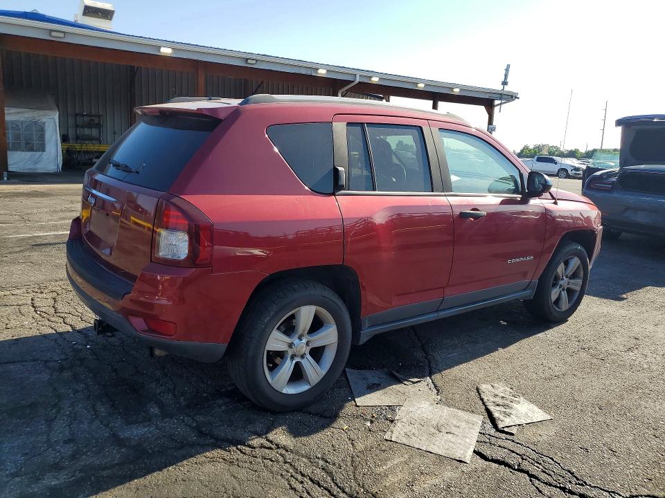 Продажа на аукционе авто 2016 Jeep Compass, vin: 1C4NJDBBXGD509752, номер лота: 62246556