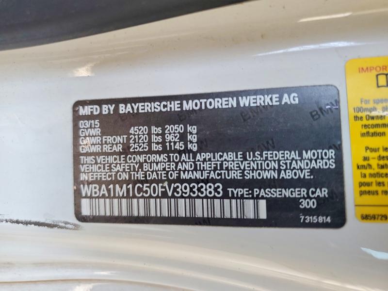 Продажа на аукционе авто 2015 Bmw M235i, vin: WBA1M1C50FV393383, номер лота: 59394616