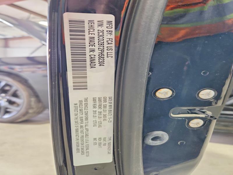 2023 Dodge Challenger მანქანა იყიდება აუქციონზე, vin: 2C3CDZBT2PH582304, აუქციონის ნომერი: 61345246