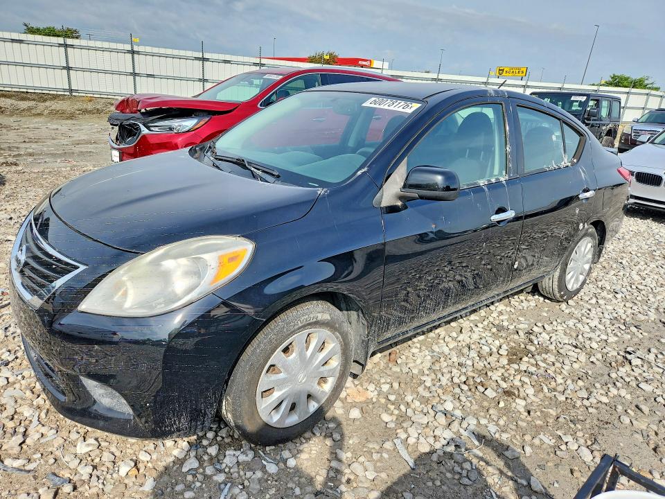 Продаж на аукціоні авто 2014 Nissan Versa, vin: 3N1CN7AP7EL808605, номер лоту: 60078176