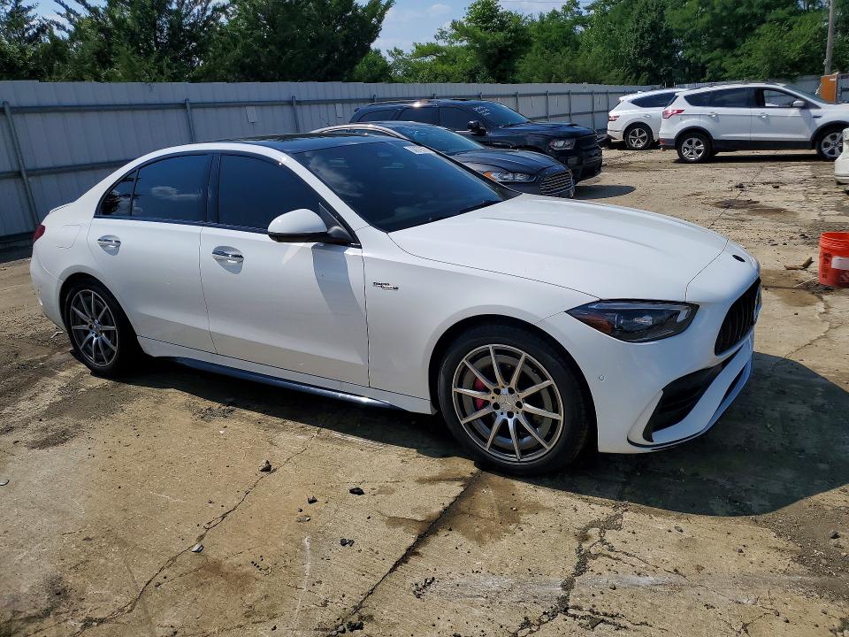 60979576 :رقم المزاد ، W1KAF8HB2SR286395 vin ، 2025 Mercedes-benz C مزاد بيع