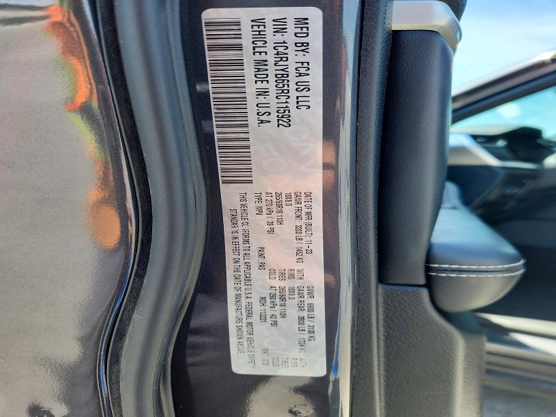 61798126 :رقم المزاد ، 1C4RJYB65RC115922 vin ، 2024 Jeep Grand Cherokee مزاد بيع