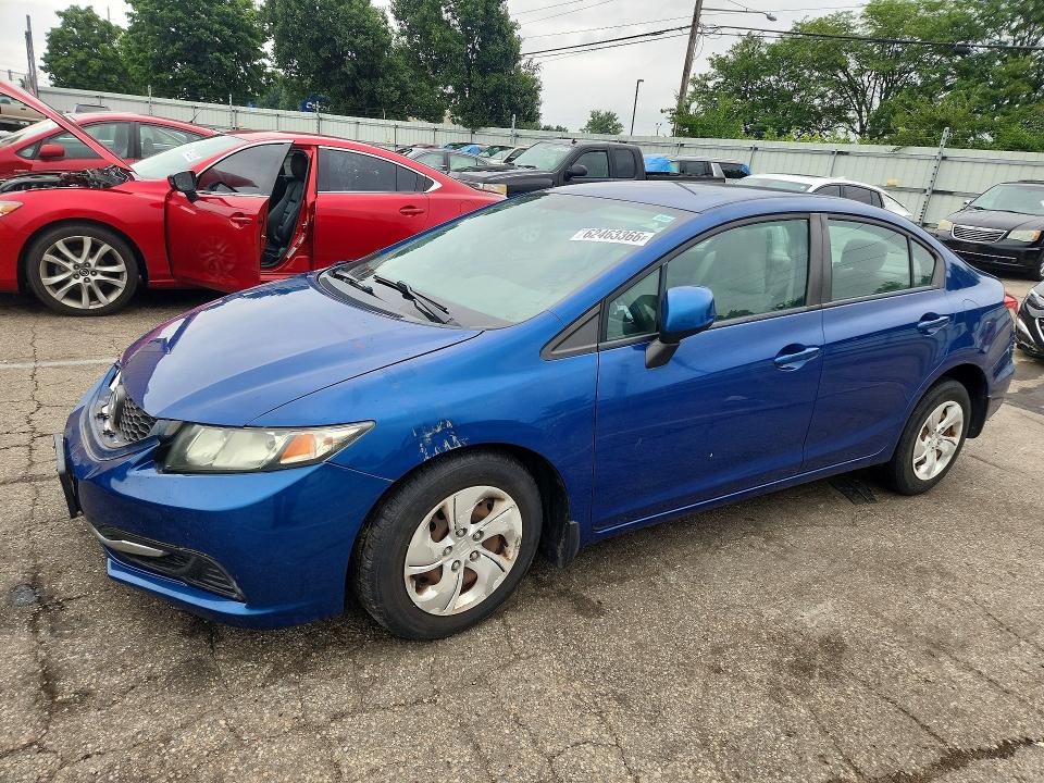 Aukcja sprzedaży 2013 Honda Civic, vin: 19XFB2F50DE016277, numer aukcji: 62463366