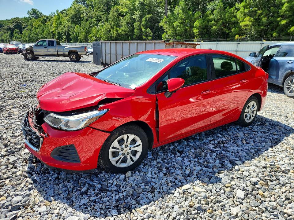 Auction sale of the 2019 Chevrolet Cruze, vin: 1G1BC5SM8K7125912, lot number: 61112276
