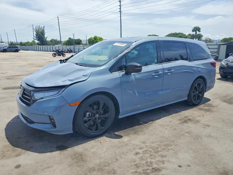 Auction sale of the 2024 Honda Odyssey, vin: 5FNRL6H76RB053402, lot number: 61210086