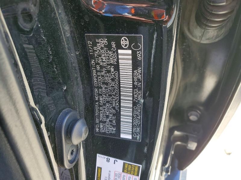 Продажа на аукционе авто 2013 Toyota Prius, vin: JTDKN3DU2D5565660, номер лота: 61634596