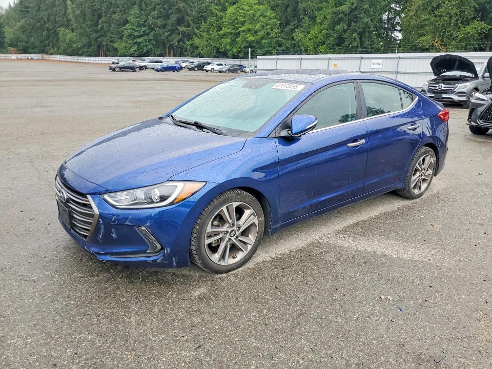 Продажа на аукционе авто 2017 Hyundai Elantra, vin: 5NPD84LF4HH032496, номер лота: 61073596