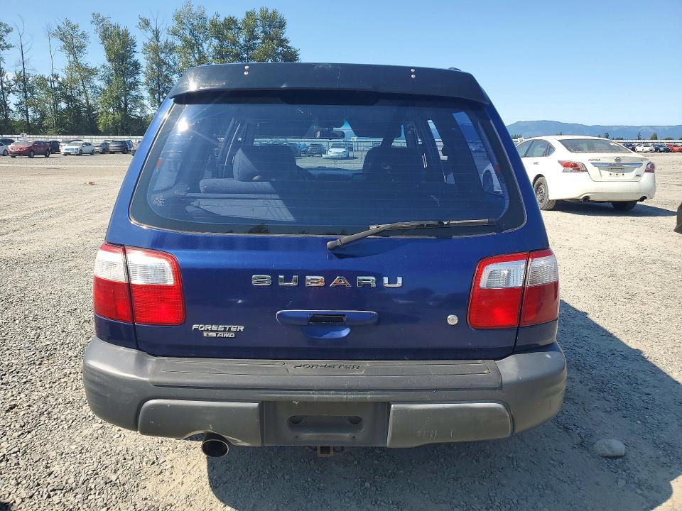 2001 Subaru Forester მანქანა იყიდება აუქციონზე, vin: JF1SF63511H705884, აუქციონის ნომერი: 61151586