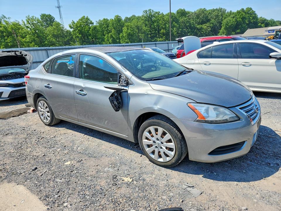 2014 Nissan Sentra მანქანა იყიდება აუქციონზე, vin: 3N1AB7AP1EY224039, აუქციონის ნომერი: 60618806