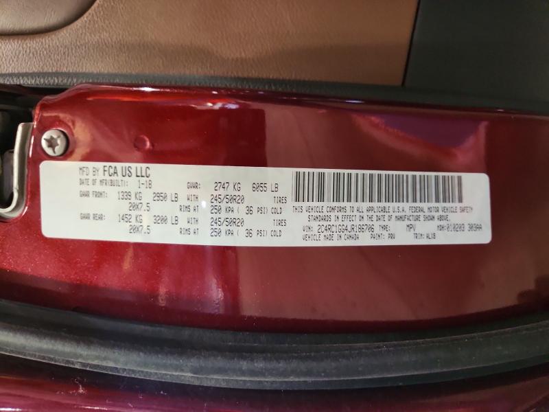 Продажа на аукционе авто 2018 Chrysler Pacifica, vin: 2C4RC1GG4JR186706, номер лота: 63363846