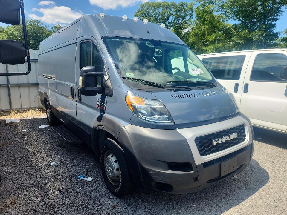 2020 Ram Promaster 3500 მანქანა იყიდება აუქციონზე, vin: 3C6URVJGXLE139751, აუქციონის ნომერი: 61003556