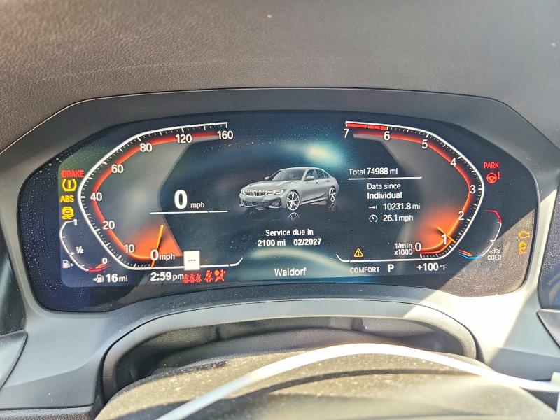 60307036 :رقم المزاد ، 3MW5R7J04M8B97881 vin ، 2021 Bmw 330xi مزاد بيع