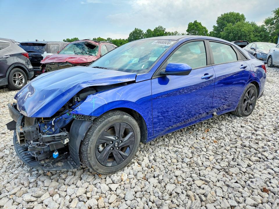 2021 Hyundai Elantra მანქანა იყიდება აუქციონზე, vin: 5NPLM4AG7MH029427, აუქციონის ნომერი: 59680936