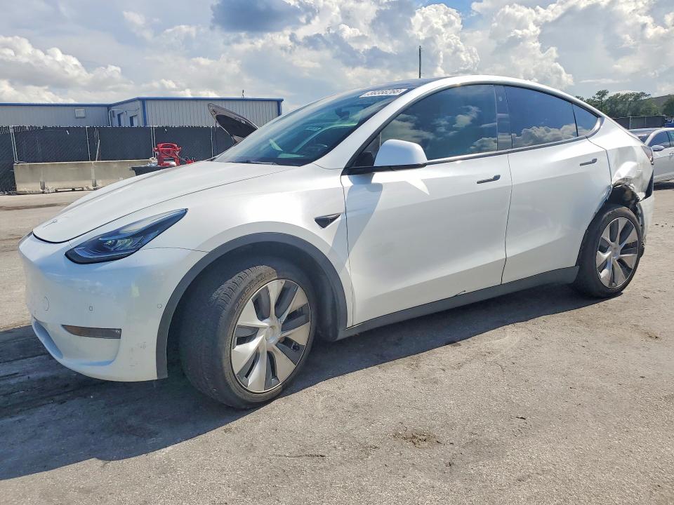 Продажа на аукционе авто 2021 Tesla Model Y, vin: 5YJYGDEE1MF306898, номер лота: 59358266