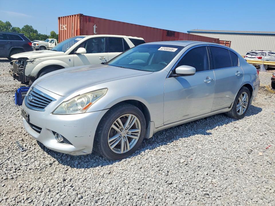 2011 Infiniti G25 Sedan მანქანა იყიდება აუქციონზე, vin: JN1DV6AR3BM653648, აუქციონის ნომერი: 62488506
