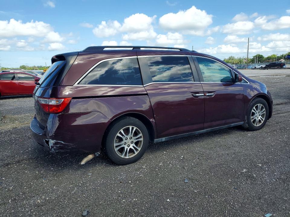 Продаж на аукціоні авто 2011 Honda Odyssey, vin: 5FNRL5H61BB009153, номер лоту: 60076346