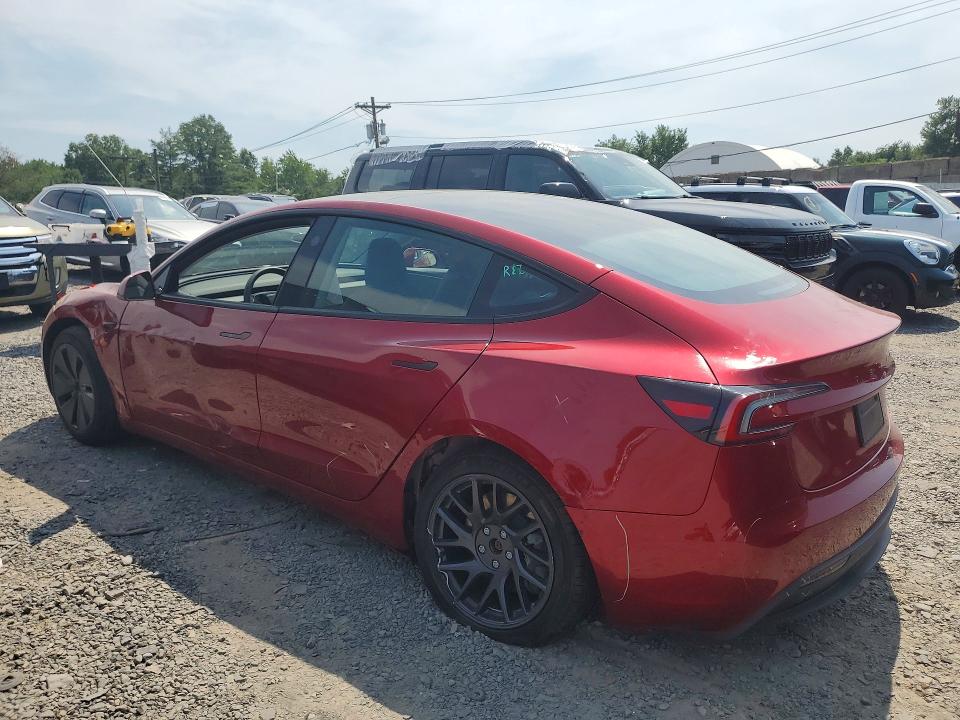 Aukcja sprzedaży 2025 Tesla Model 3, vin: 5YJ3E1EA9SF046078, numer aukcji: 61028046