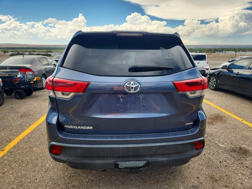 Aukcja sprzedaży 2019 Toyota Highlander, vin: 5TDBZRFH3KS965130, numer aukcji: 63056886