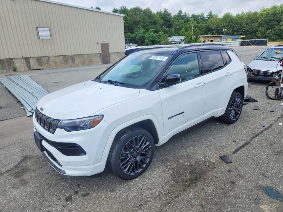 2022 Jeep Compass მანქანა იყიდება აუქციონზე, vin: 3C4NJDCB9NT142378, აუქციონის ნომერი: 63027536