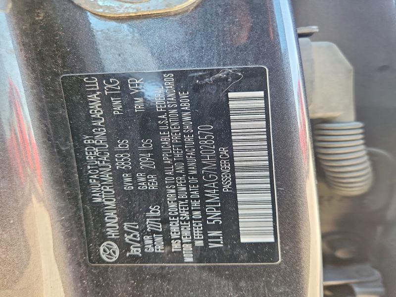 Продаж на аукціоні авто 2021 Hyundai Elantra, vin: 5NPLM4AG7MH028570, номер лоту: 60266296