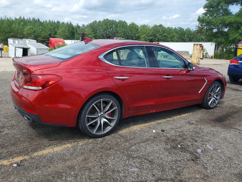2019 Genesis G70 მანქანა იყიდება აუქციონზე, vin: KMTG74LEXKU017524, აუქციონის ნომერი: 62068486