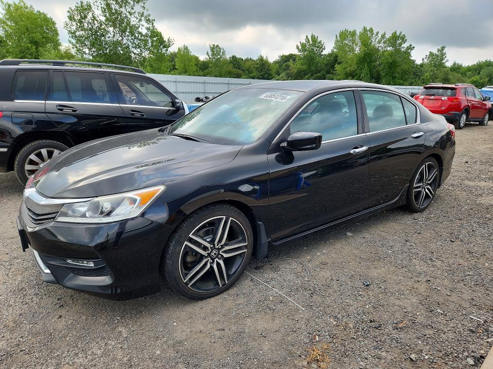 2017 Honda Accord მანქანა იყიდება აუქციონზე, vin: 1HGCR2F54HA030059, აუქციონის ნომერი: 63051216