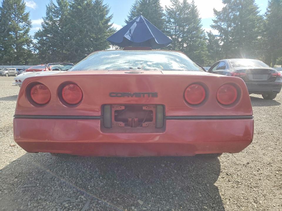 1987 Chevrolet Corvette მანქანა იყიდება აუქციონზე, vin: 1G1YY2181H5114950, აუქციონის ნომერი: 62522346