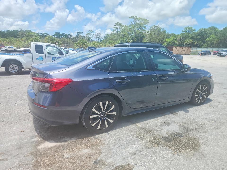 62100446 :رقم المزاد ، JHMFE1F71NX009373 vin ، 2022 Honda Civic مزاد بيع