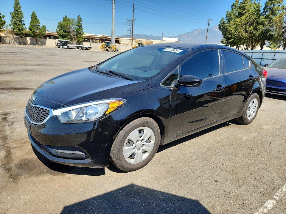 2016 Kia Forte მანქანა იყიდება აუქციონზე, vin: KNAFK4A69G5550645, აუქციონის ნომერი: 62478456