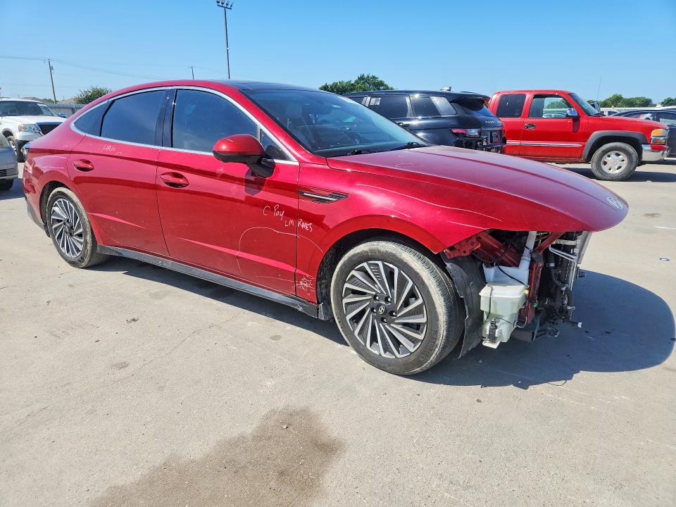 59612756 :رقم المزاد ، KMHL54JJ9RA087445 vin ، 2024 Hyundai Sonata Hybrid مزاد بيع
