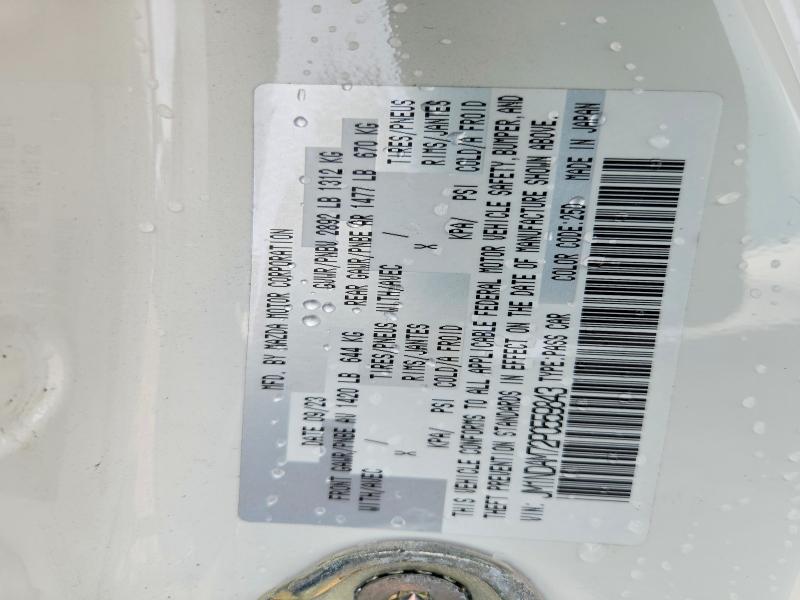 Продаж на аукціоні авто 2023 Mazda Mx-5 Miata, vin: JM1NDAM72P0559843, номер лоту: 62034086