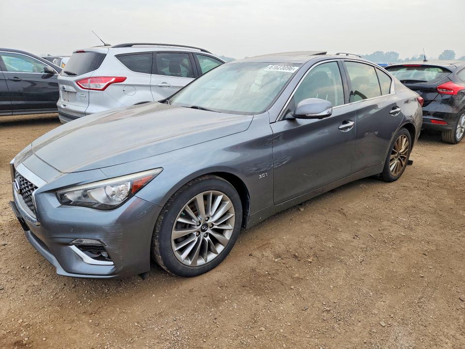 2019 Infiniti Q50 მანქანა იყიდება აუქციონზე, vin: JN1EV7AR7KM550176, აუქციონის ნომერი: 61623096