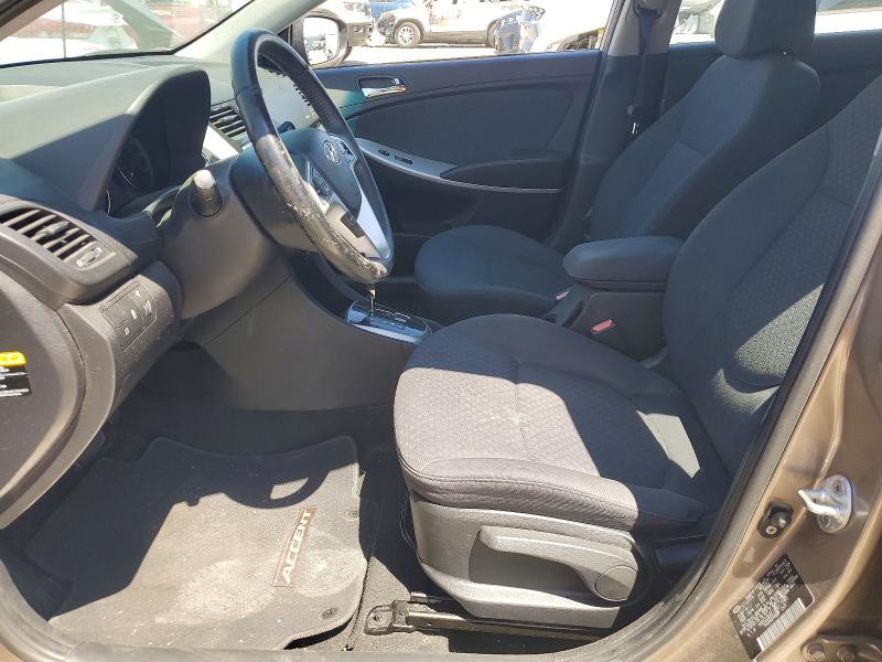 2012 Hyundai Accent მანქანა იყიდება აუქციონზე, vin: KMHCU5AE1CU017665, აუქციონის ნომერი: 61501626