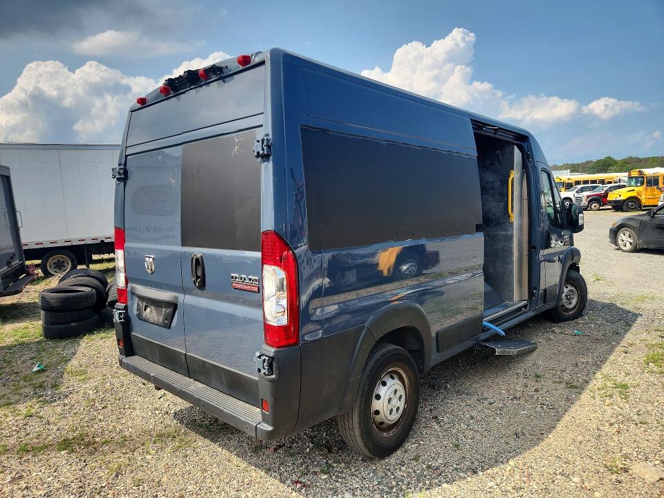 2019 Ram Promaster 2500 მანქანა იყიდება აუქციონზე, vin: 3C6TRVDG6KE514749, აუქციონის ნომერი: 62041206