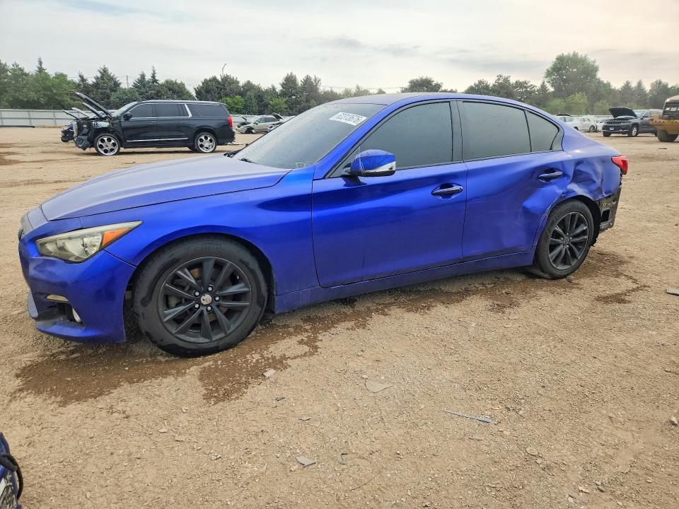 2014 Infiniti Q50 მანქანა იყიდება აუქციონზე, vin: JN1BV7AP3EM675696, აუქციონის ნომერი: 62313676