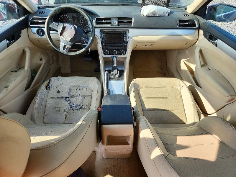 59295646 :رقم المزاد ، 1VWBP7A38CC099396 vin ، 2012 Volkswagen Passat مزاد بيع