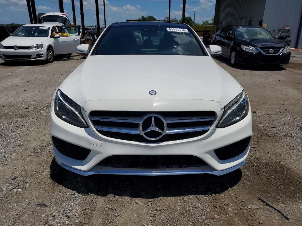 2016 Mercedes-benz C მანქანა იყიდება აუქციონზე, vin: WDDWF4KBXGR130345, აუქციონის ნომერი: 61177776