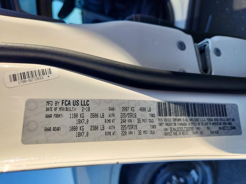 Продажа на аукционе авто 2018 Jeep Compass, vin: 3C4NJDCB3JT329707, номер лота: 60247526