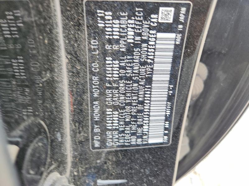 Продажа на аукционе авто 2017 Honda Accord, vin: JHMCR6F59HC030471, номер лота: 62756706