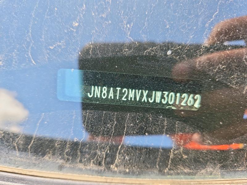 60581336 :رقم المزاد ، JN8AT2MVXJW301262 vin ، 2018 Nissan Rogue مزاد بيع