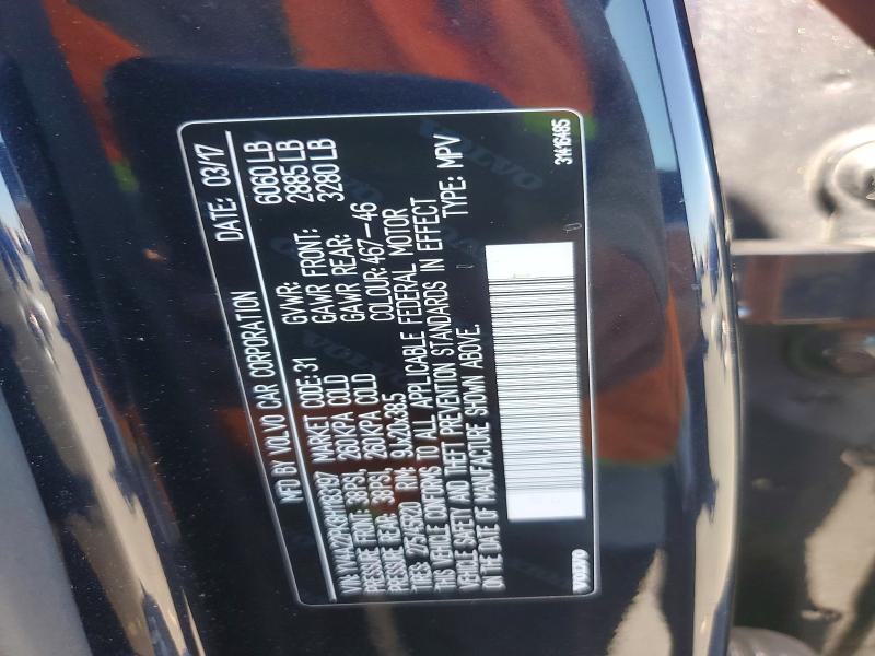 Продаж на аукціоні авто 2017 Volvo Xc90, vin: YV4A22PK8H1183197, номер лоту: 60192756