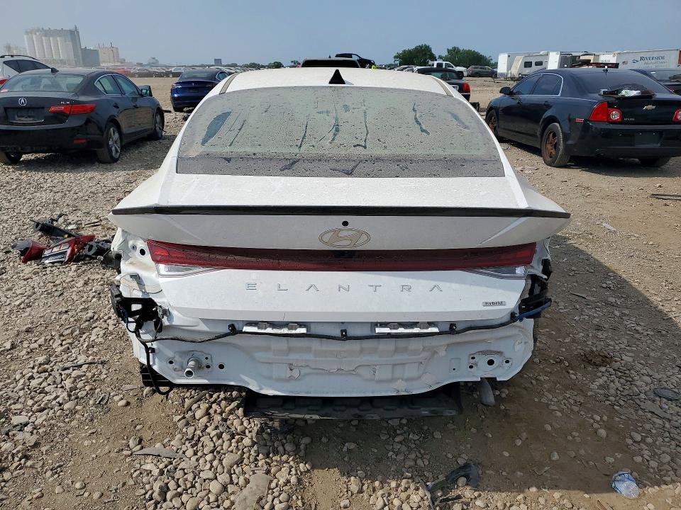 2025 Hyundai Elantra Hybrid მანქანა იყიდება აუქციონზე, vin: KMHLM4DJ2SU166684, აუქციონის ნომერი: 60835326